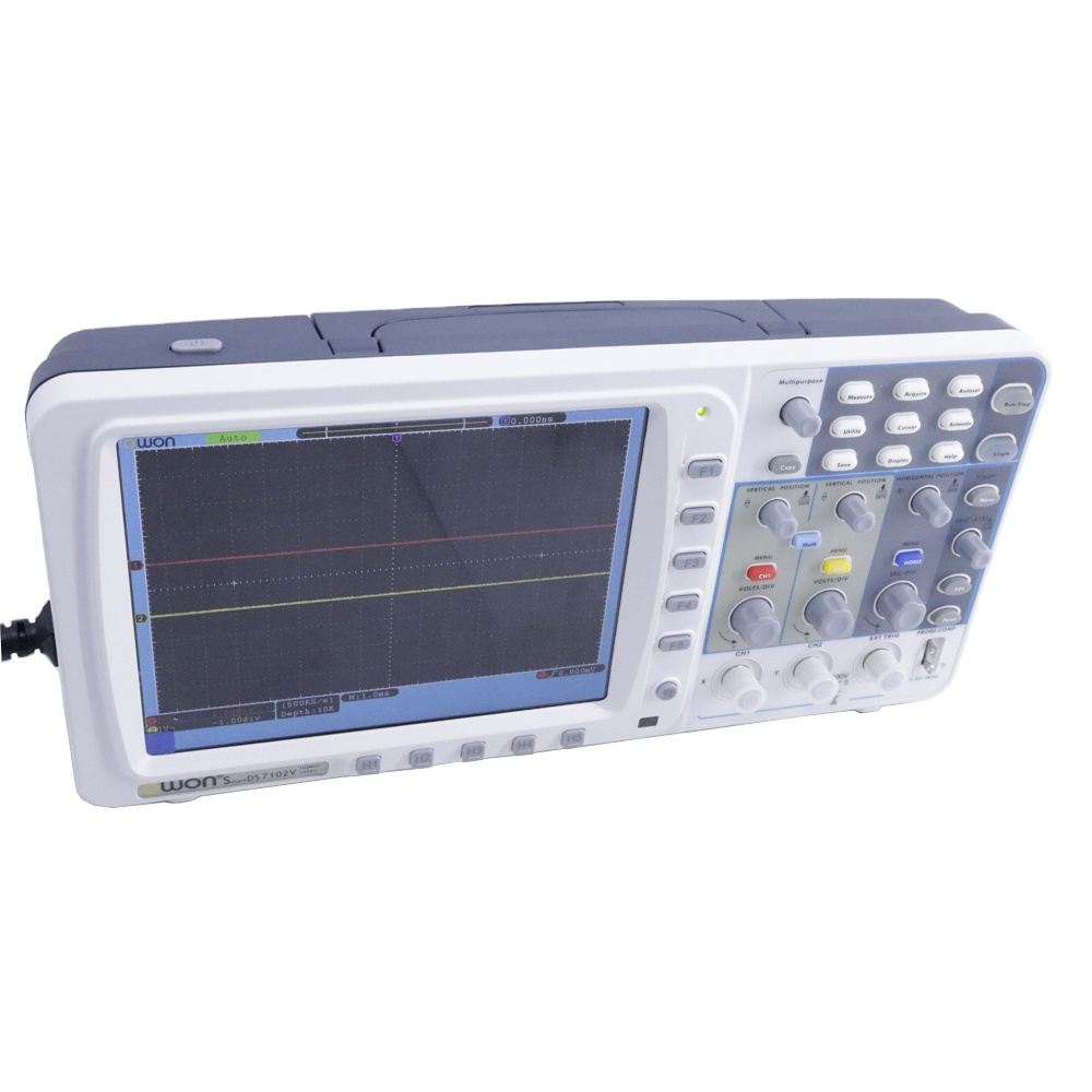Digital Storage Oscilloscope 100Mhz - OWON SDS7102V Digitale Opslagoscilloscoop 2-Kanaals 100MHz