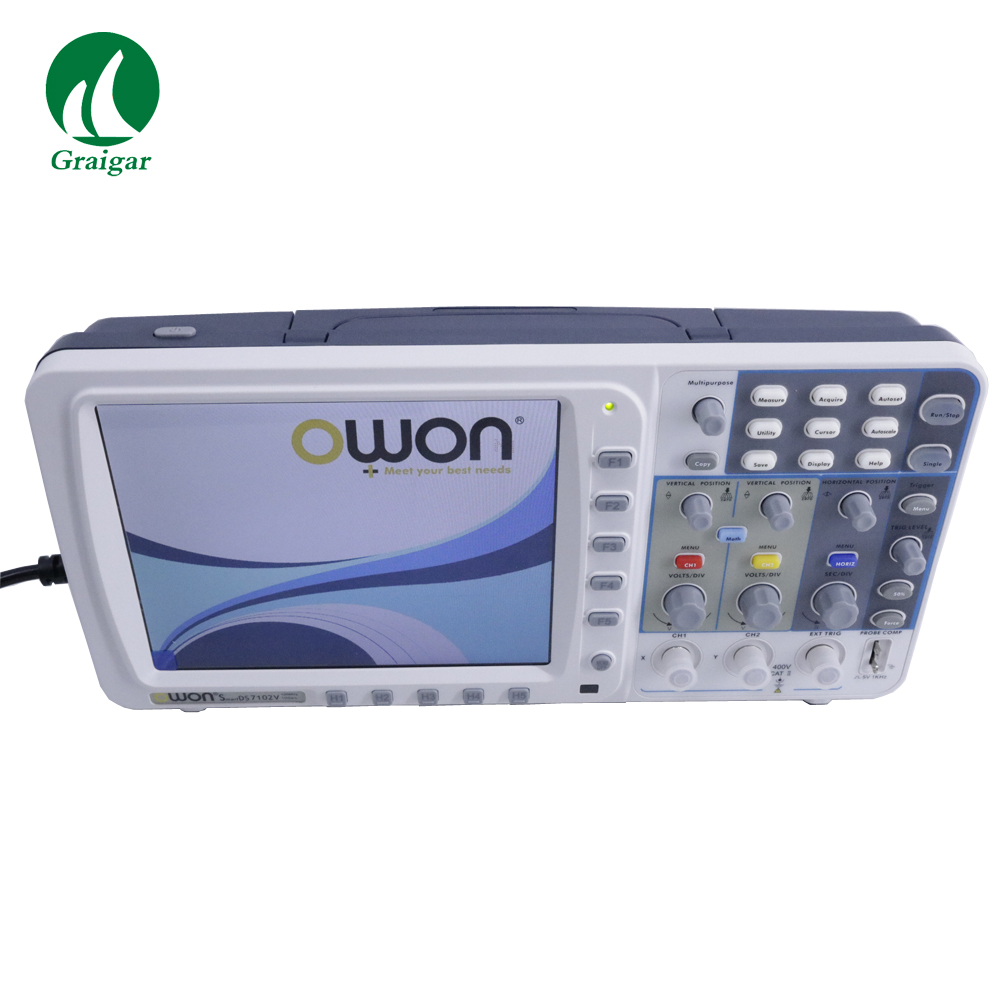 OWON SDS7102V Digitale Opslago - Digital Storage Oscilloscope 100Mhz recensie en prijs