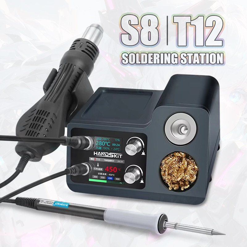 T12 Soldeerstation Met 858 Het - Hot Air Rework Station T12 recensie en prijs
